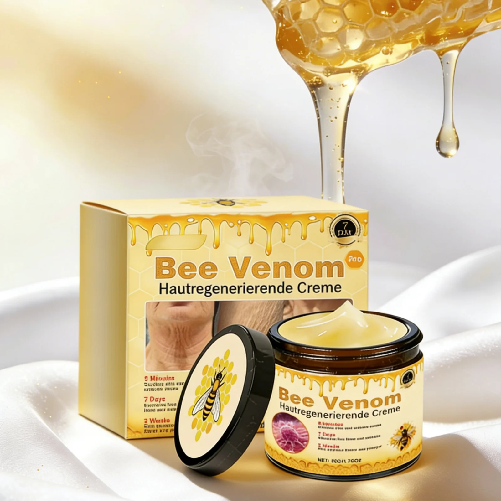 Bee Venom Anti-Aging Face Cream – Firming & Wrinkle Repair Moisturizer