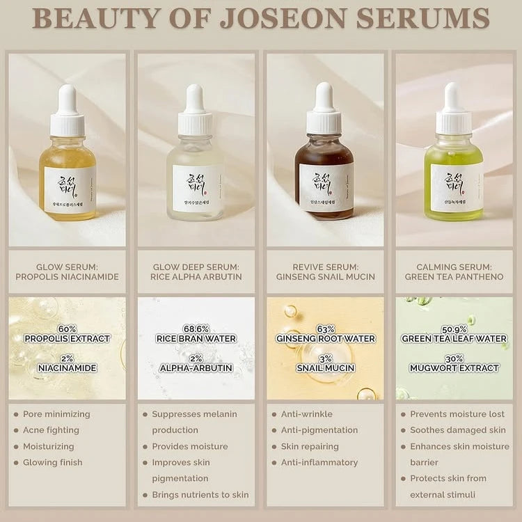 Korean Green Tea & Snail Mucin Hydrating Serum