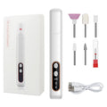 6-in-1 Wireless Nail Drill Machine – 15000RPM with LED Display