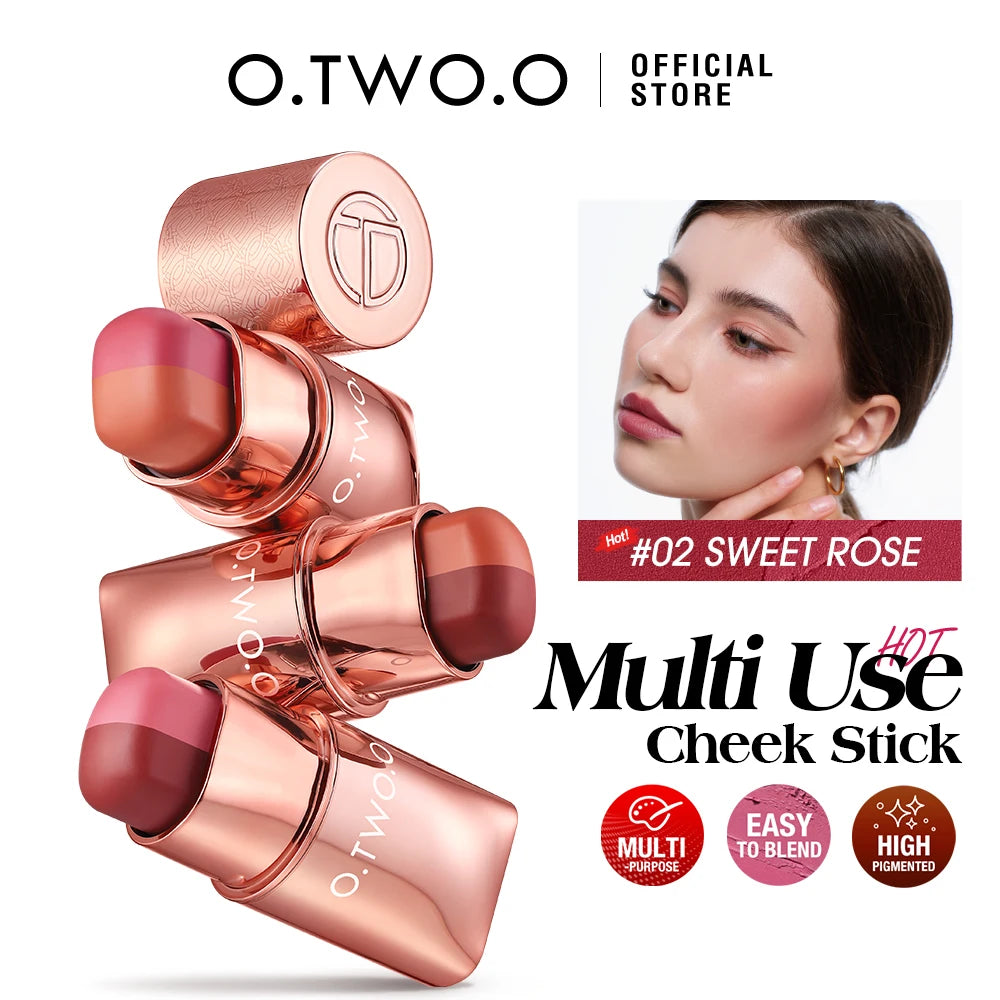 Blush Stick Lipstick 3-in-1 Eyes |Cheek Lip Tint