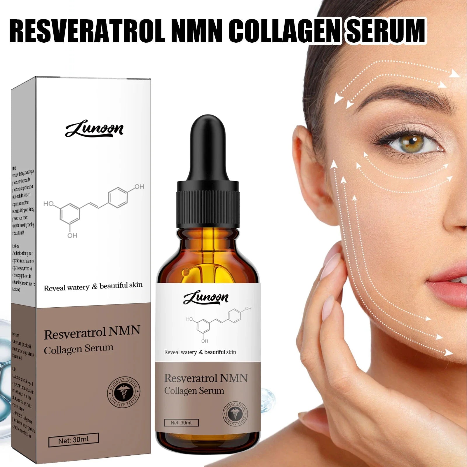 Hydrating Face Serum – Brightening & Smooth Skin Formula