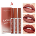 Velvet Matte Lipstick & Gloss Set (3-Pack)