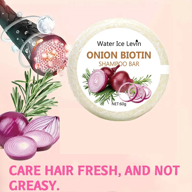 Onion & Biotin Shampoo Bar|
