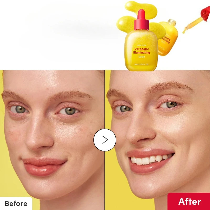Vitamin C & Bakuchiol Face Serum – Brightening & Anti-Aging (30ml)