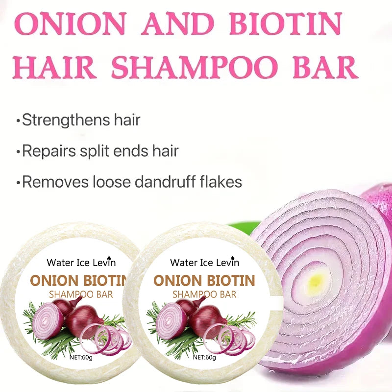 Onion & Biotin Shampoo Bar|