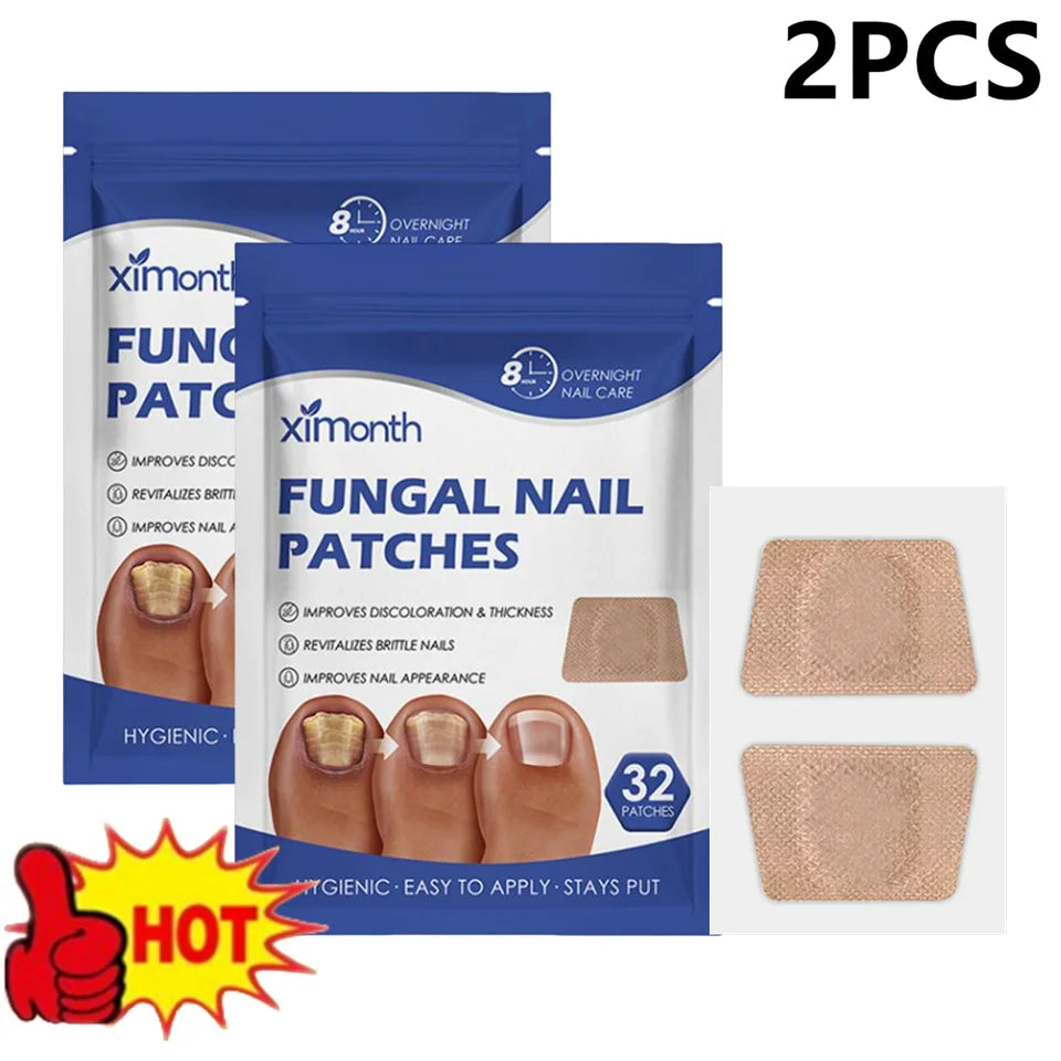 Fungal Nail Repair Patches – Anti-Infection Nail Treatment (1–3 PCS)
