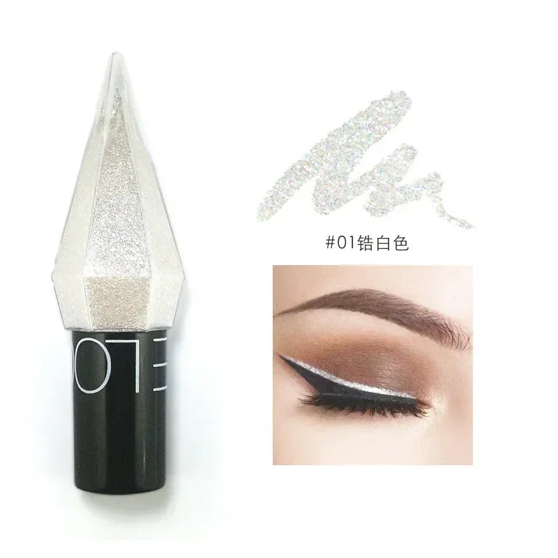 Diamond Shiny Eye Liners Eyeshadow |Waterproof