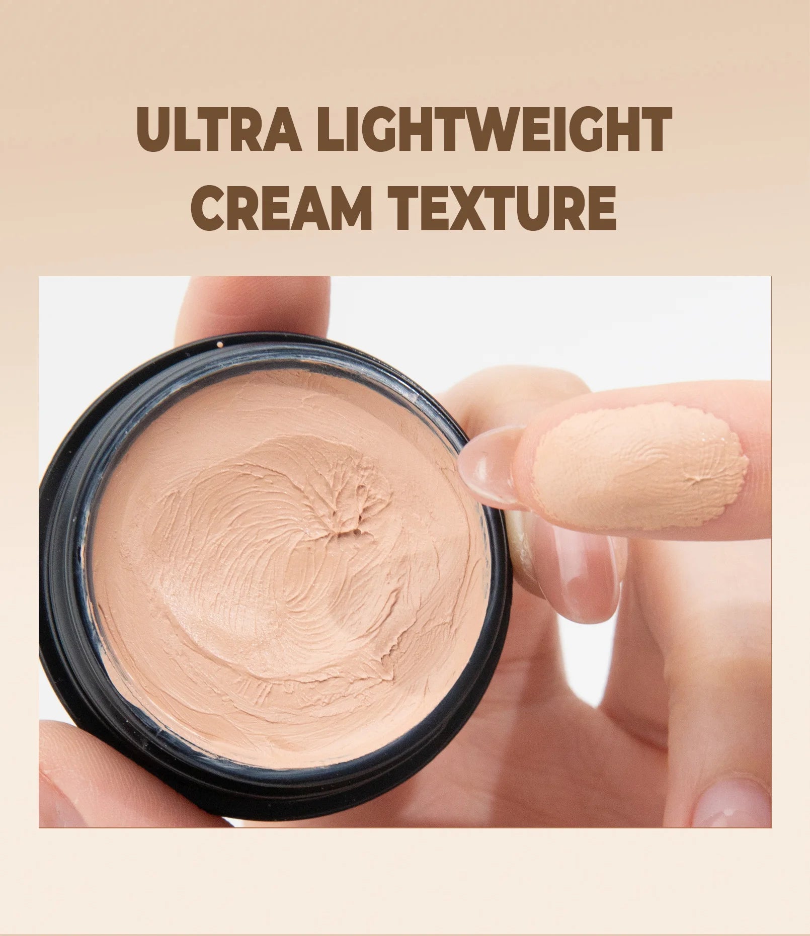 Hydrating Eye Brightening Concealer&Contour Cream-Full Coverage,Long Lasting,Correcting