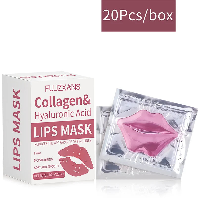 20Pcs/Box Pink Lips Masks Sheets