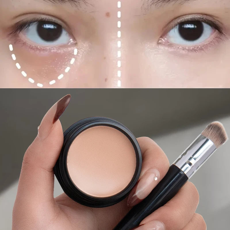 Hydrating Eye Brightening Concealer&Contour Cream-Full Coverage,Long Lasting,Correcting